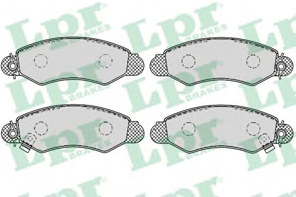 Тормозные колодки LPR 05P1041