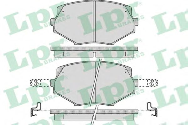 Тормозные колодки LPR 05P1043