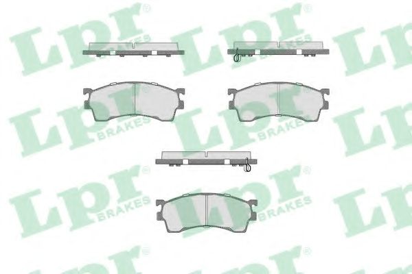 Тормозные колодки LPR 05P1045