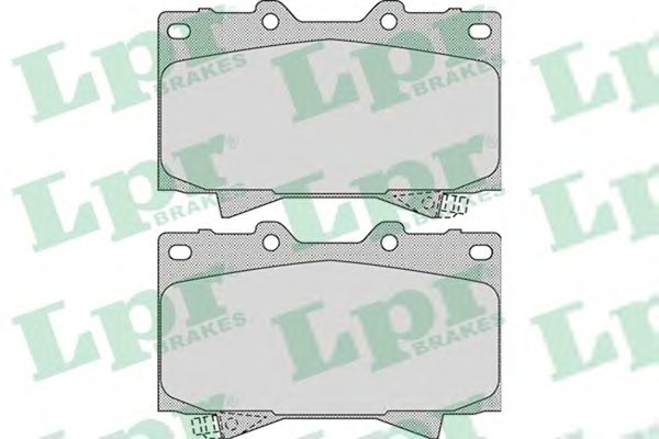 Тормозные колодки LPR 05P1050