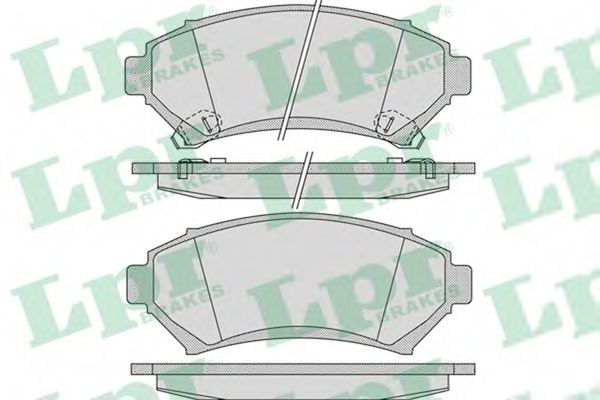 Тормозные колодки LPR 05P1054