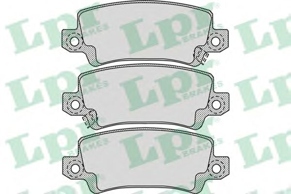 Тормозные колодки LPR 05P1068
