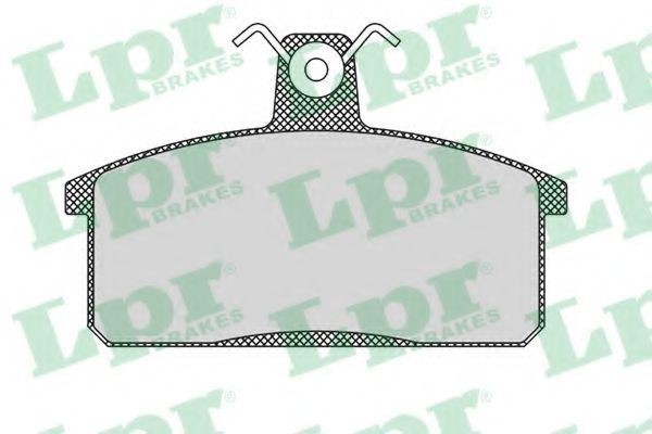 Тормозные колодки LPR 05P107