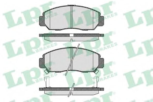 Тормозные колодки LPR 05P1071