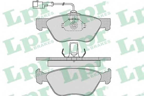 Тормозные колодки LPR 05P1084