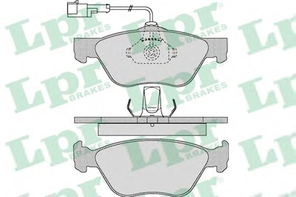 Тормозные колодки LPR 05P1098