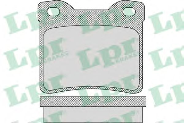 Тормозные колодки LPR 05P1100