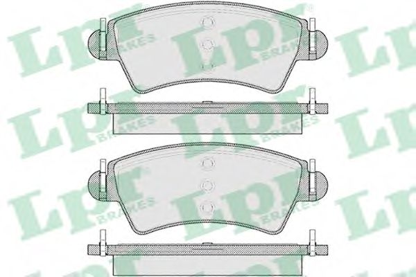 Тормозные колодки LPR 05P1105