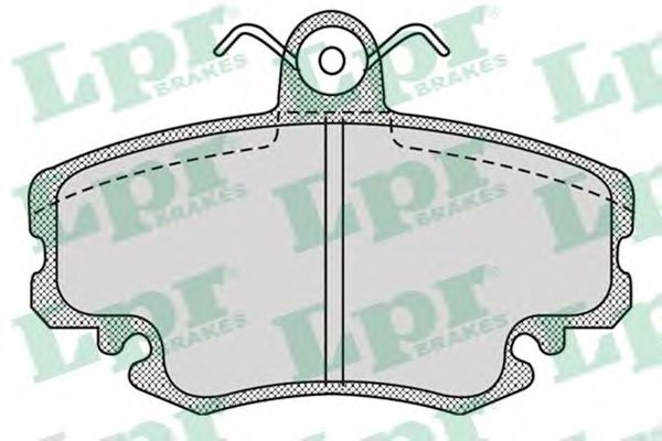 Тормозные колодки LPR 05P1107