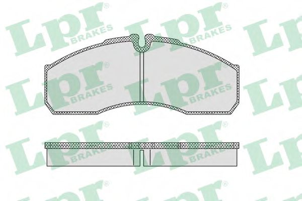 Тормозные колодки LPR 05P1109
