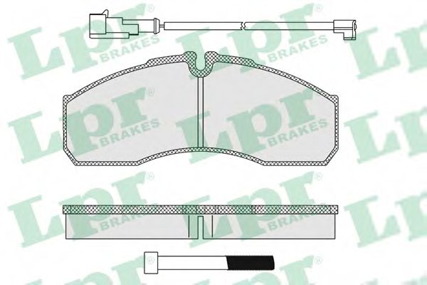 Тормозные колодки LPR 05P1109B