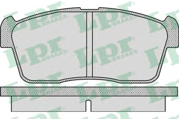 Тормозные колодки LPR 05P1110