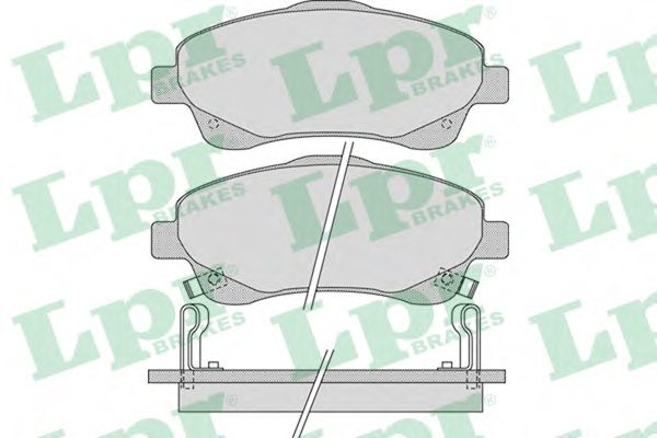Тормозные колодки LPR 05P1114