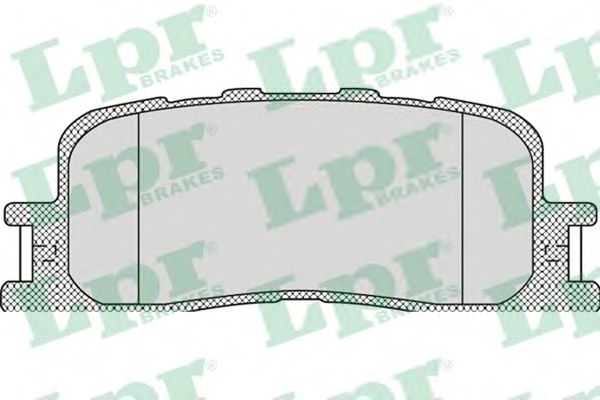 Тормозные колодки LPR 05P1115