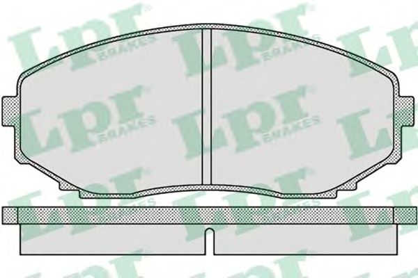 Тормозные колодки LPR 05P1132