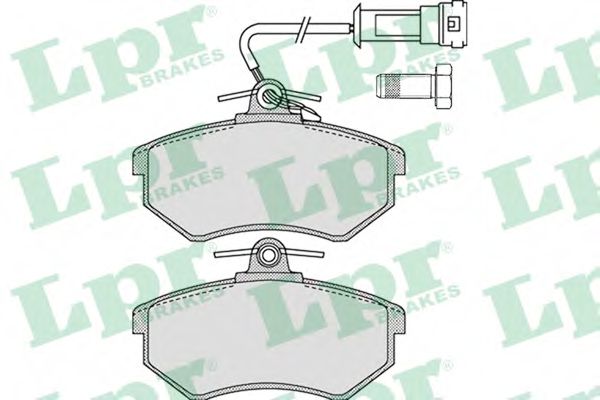 Тормозные колодки LPR 05P1137