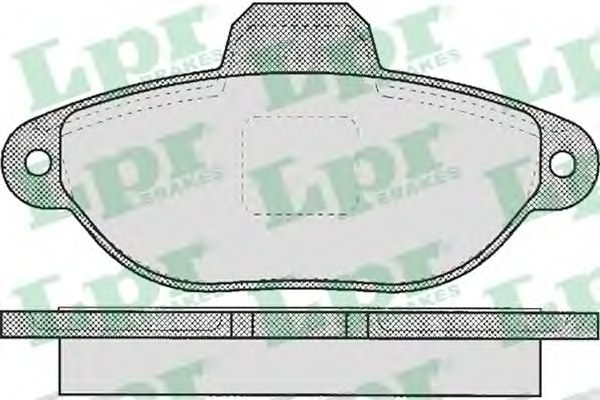 Тормозные колодки LPR 05P1191