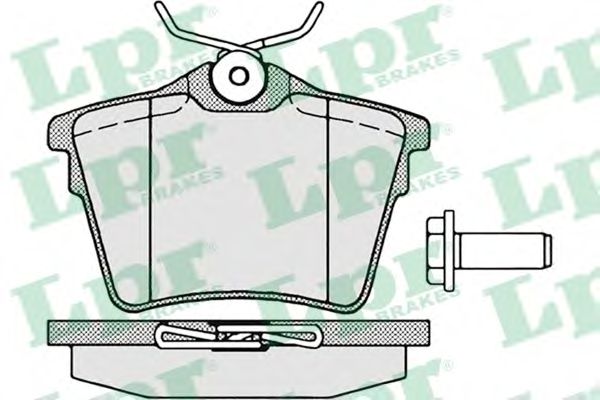 Тормозные колодки LPR 05P1195