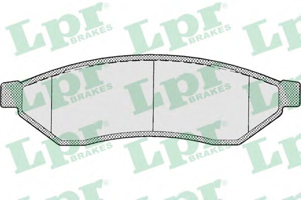 Тормозные колодки LPR 05P1198