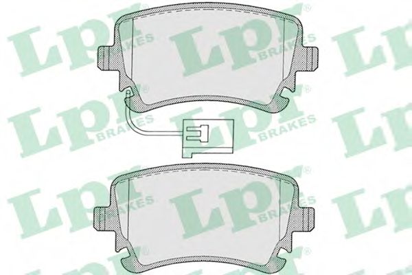 Тормозные колодки LPR 05P1206