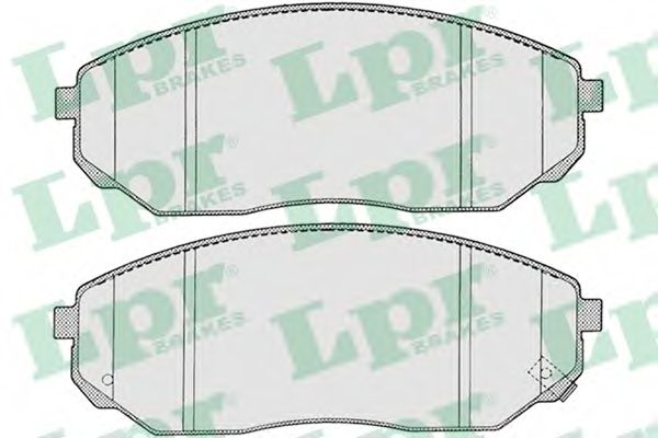 Тормозные колодки LPR 05P1207