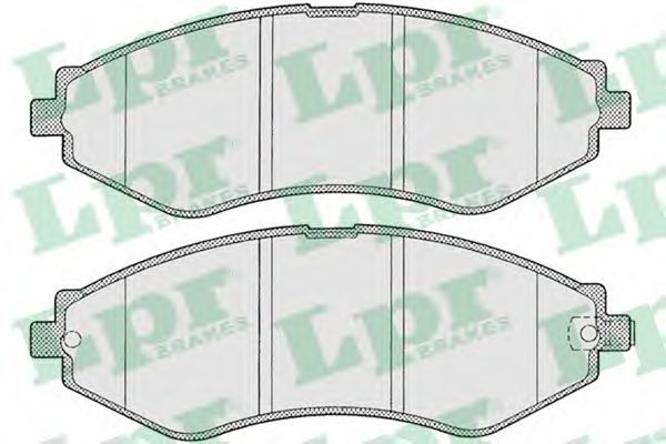 Тормозные колодки LPR 05P1208