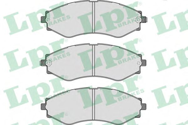 Тормозные колодки LPR 05P1209