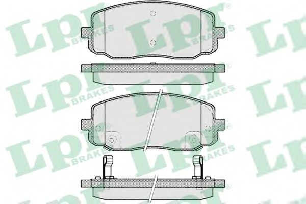Тормозные колодки LPR 05P1220
