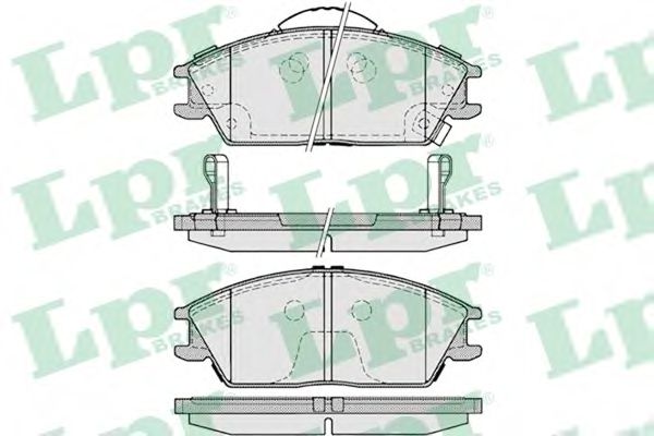 Тормозные колодки LPR 05P1222