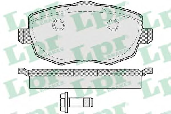 Тормозные колодки LPR 05P1223