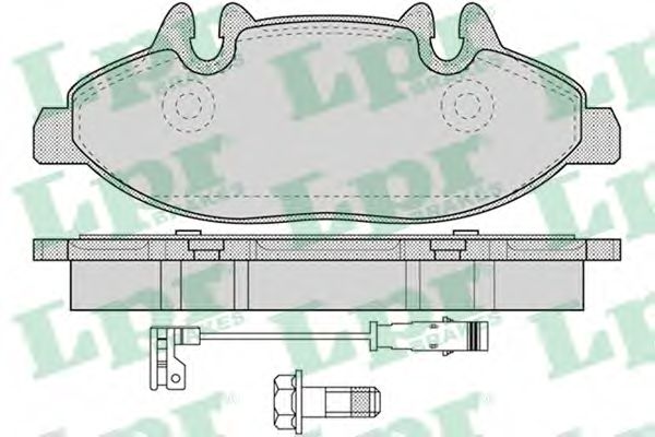 Тормозные колодки LPR 05P1228