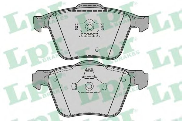 Тормозные колодки LPR 05P1237