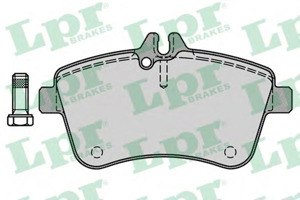 Тормозные колодки LPR 05P1243
