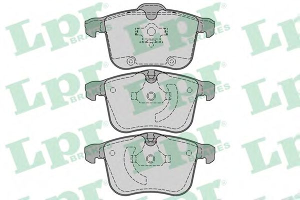 Тормозные колодки LPR 05P1244
