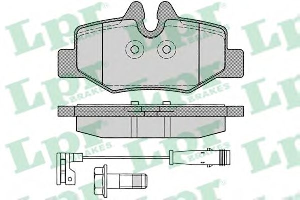 Тормозные колодки LPR 05P1246