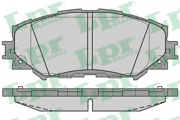 Тормозные колодки LPR 05P1258