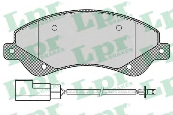 Тормозные колодки LPR 05P1259