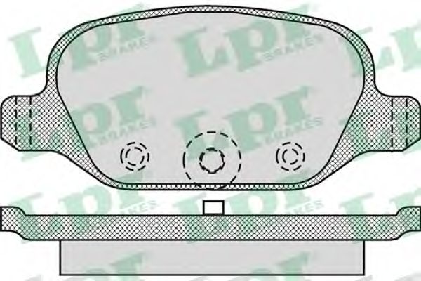 Тормозные колодки LPR 05P1265