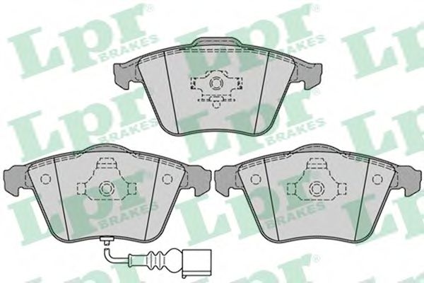 Тормозные колодки LPR 05P1270