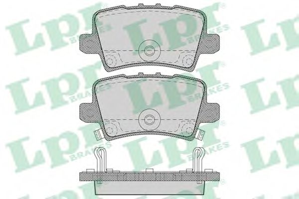 Тормозные колодки LPR 05P1273