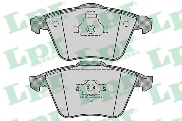 Тормозные колодки LPR 05P1277