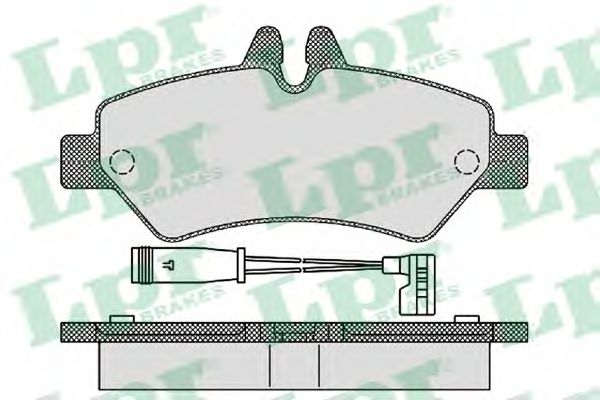 Тормозные колодки LPR 05P1293