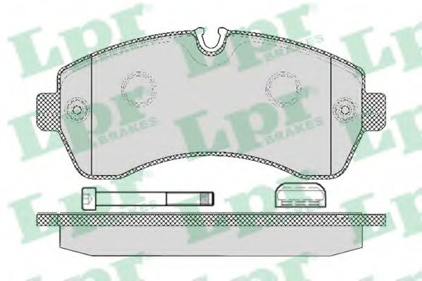 Тормозные колодки LPR 05P1295K