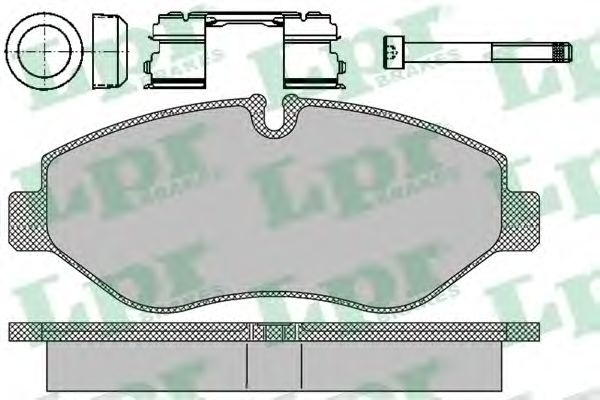 Тормозные колодки LPR 05P1297