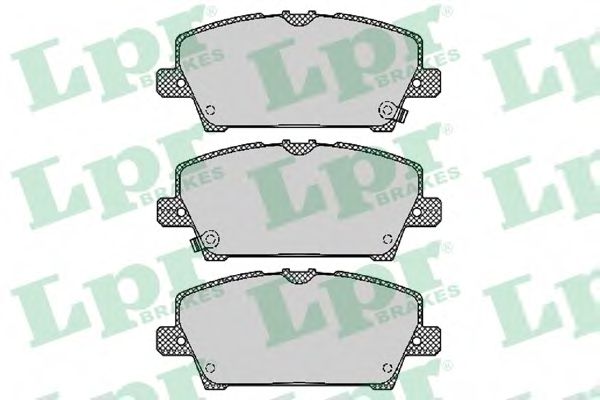 Тормозные колодки LPR 05P1317