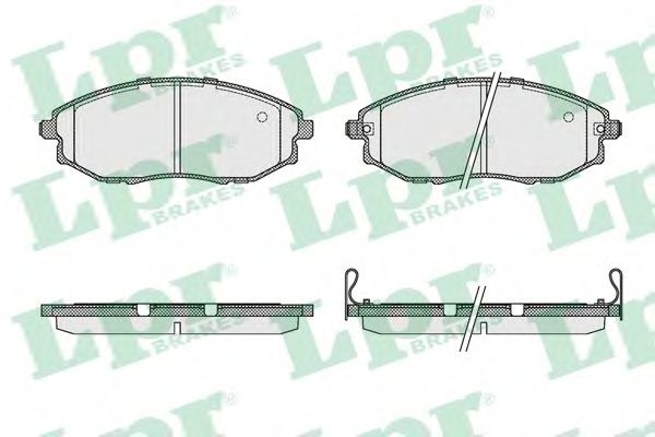 Тормозные колодки LPR 05P1321