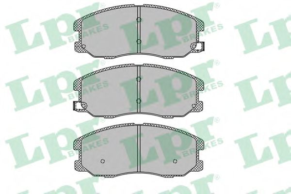 Тормозные колодки LPR 05P1322