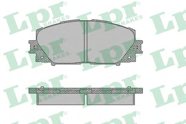 Тормозные колодки LPR 05P1333