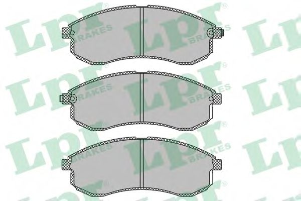 Тормозные колодки LPR 05P1334