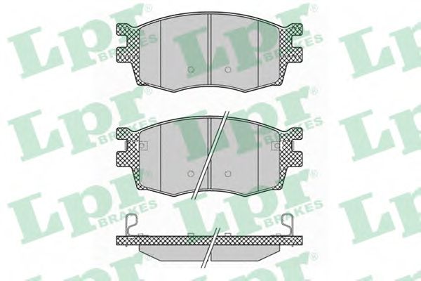 Тормозные колодки LPR 05P1345